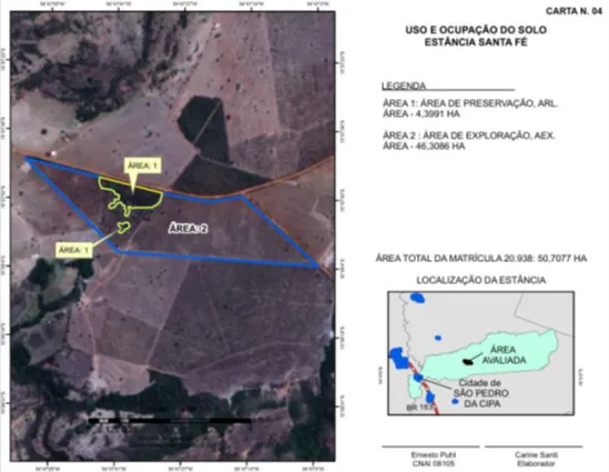  Área de ocupação 