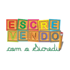  Logo Escrevendo com o Sicredi 