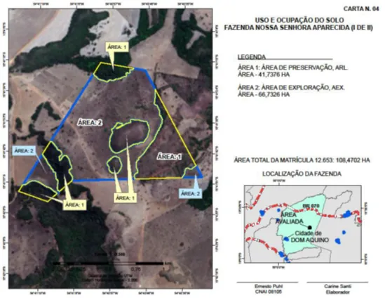  Área de ocupação 
