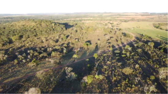  Vista aérea do imóvel 