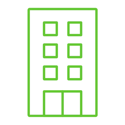  Ícone representando Terreno e Construção. 