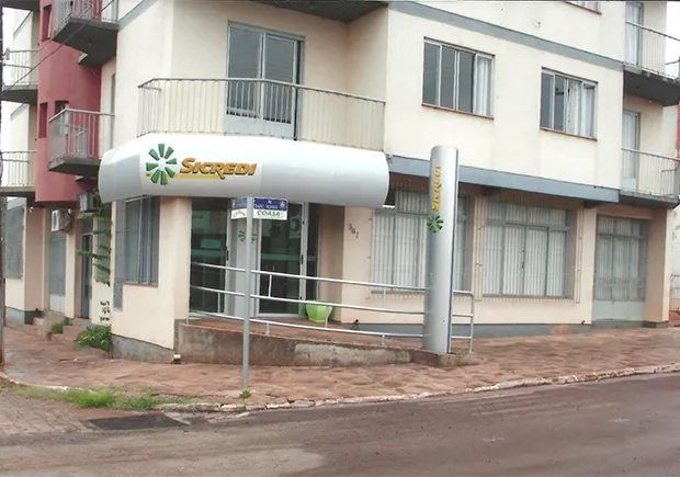  Foto da primeira agência de água santa 