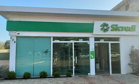  Foto da primeira agência de água santa 