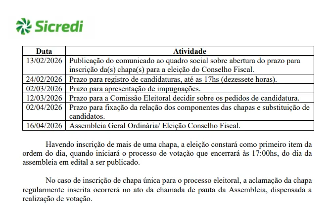  Comunicado 