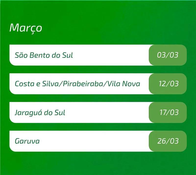  Agenda Movimento 