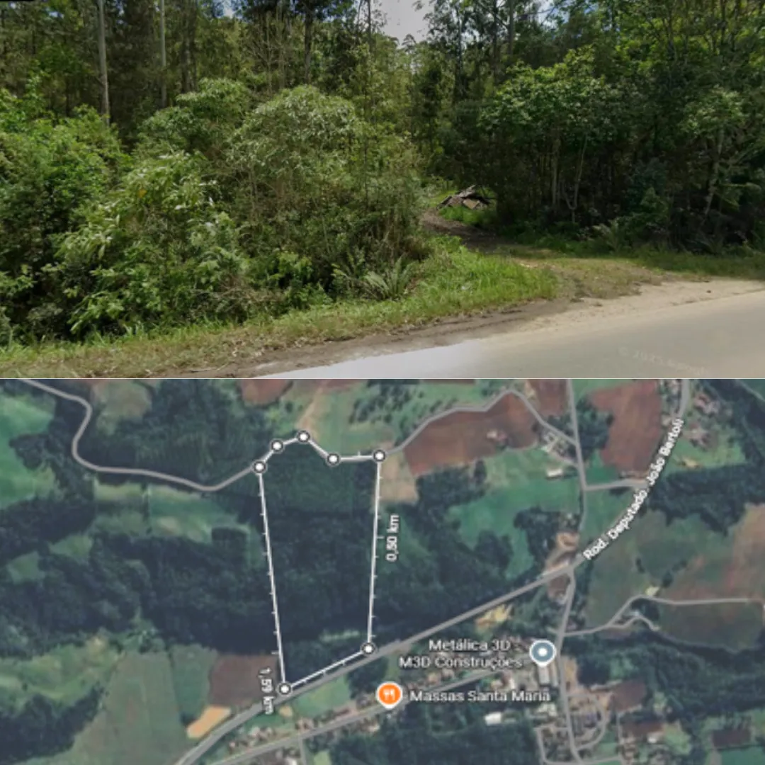  Área de Terra 
