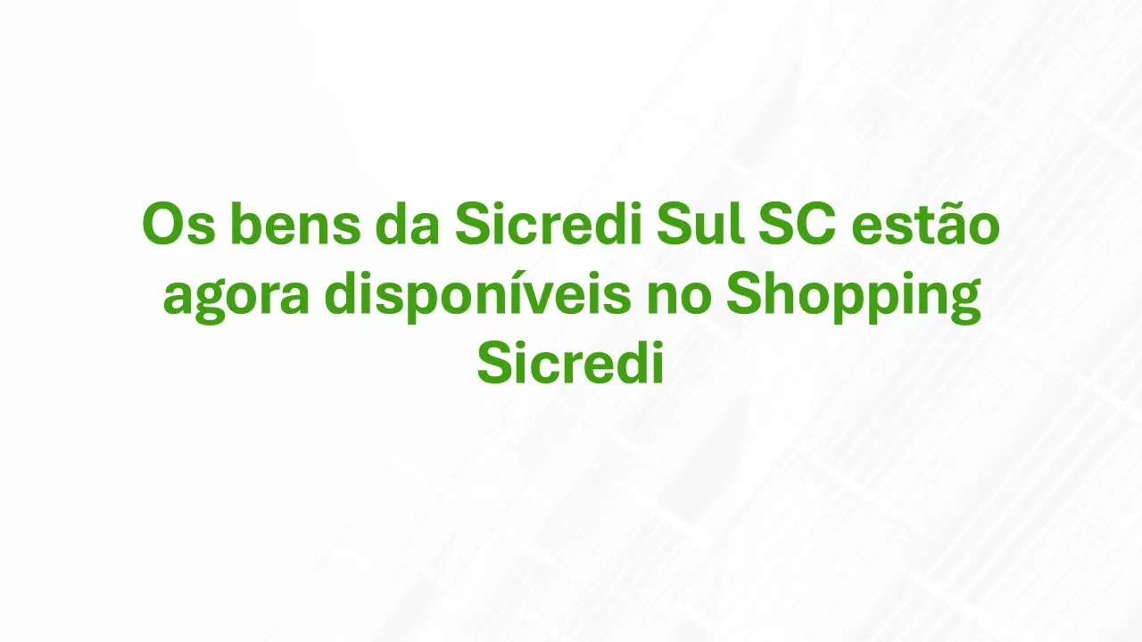  Bens - Sicredi 