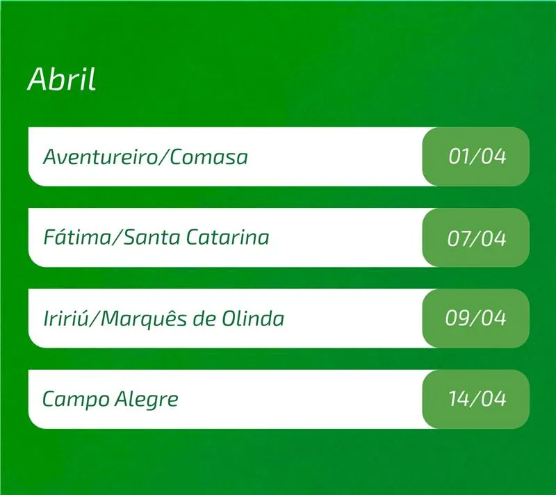  Agenda Abril 