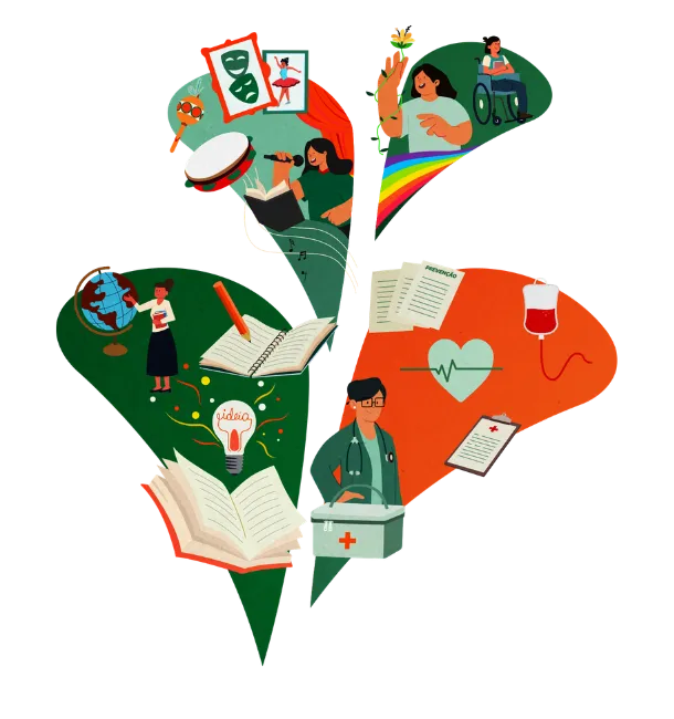  Grafismo do Fundo Social 