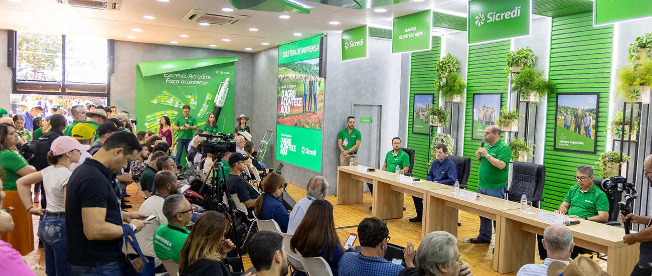  Sicredi reafirmou seu posicionamento como maior financiador privado do agronegócio 