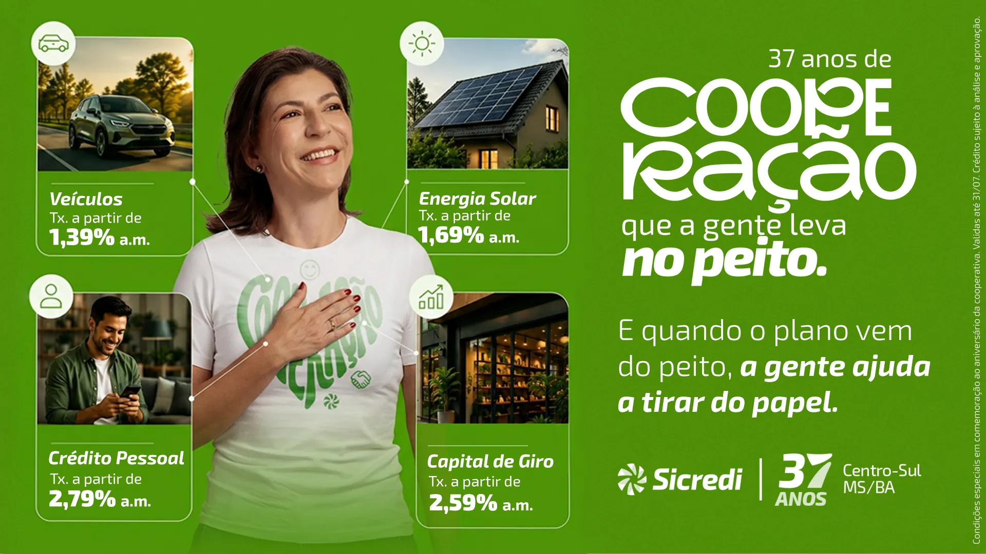  Sicredi - 37 anos comercial 