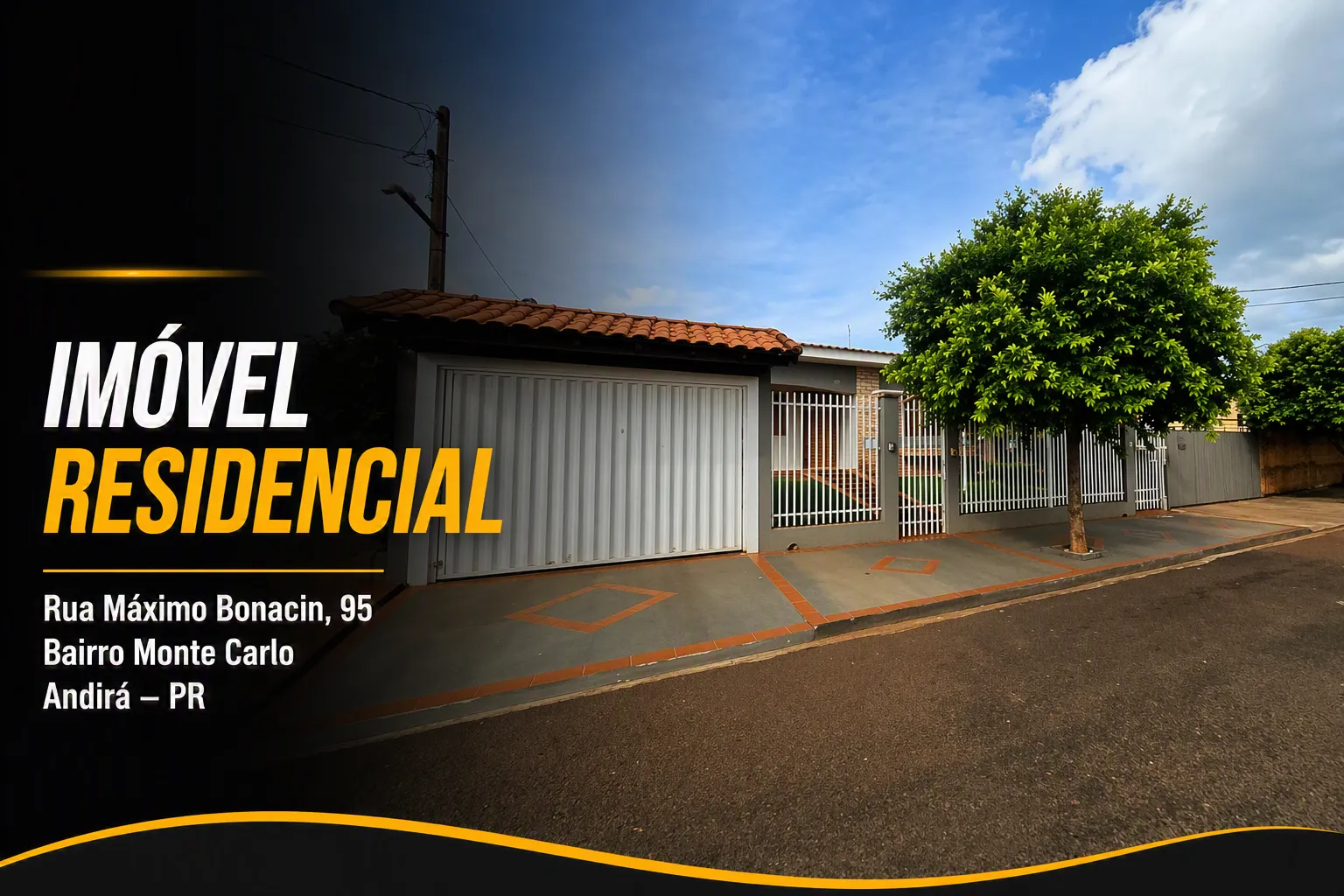  CAPA IMOVEL RESIDENCIAL ANDIRA PR 