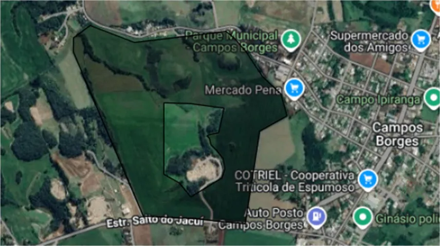  Fração de terras de cultura Campos Borges 