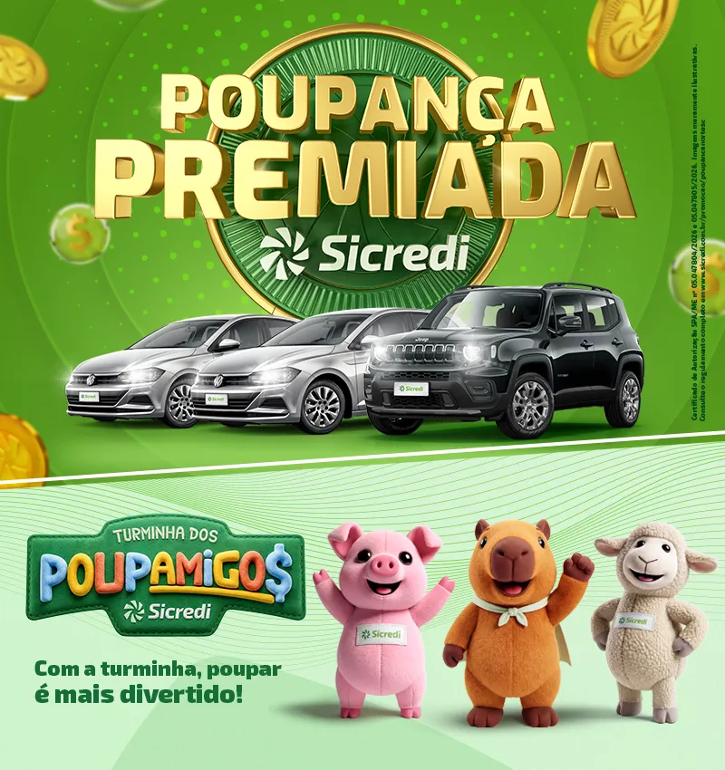  flyer promocional poupança premiada 