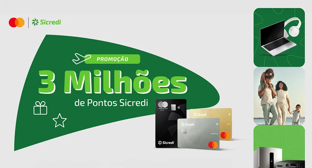  Promoção 3 Milhões de Pontos Sicredi 