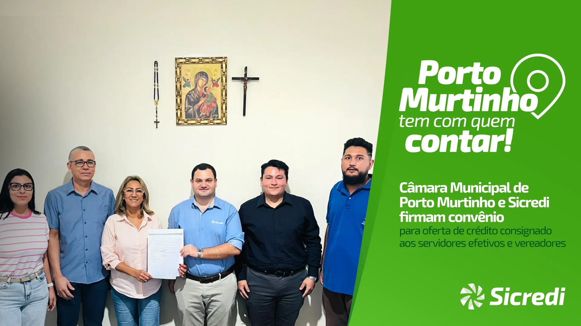  Sicredi - Parceria Câmara de Porto Murtinho 