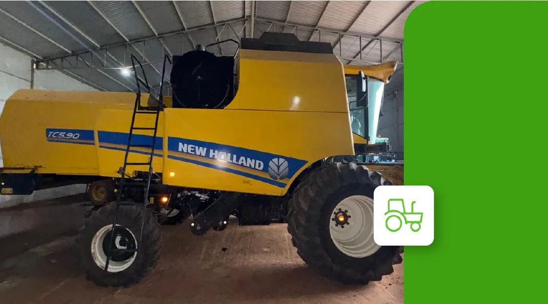  Colheitadeira New Holland TC 5.90 