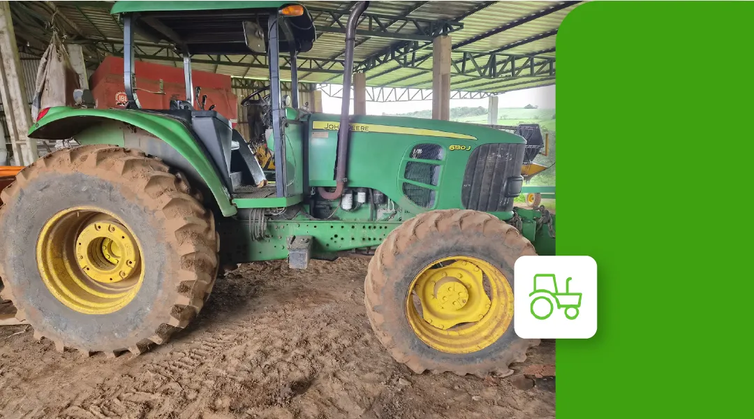  Trator agrícola John Deere 