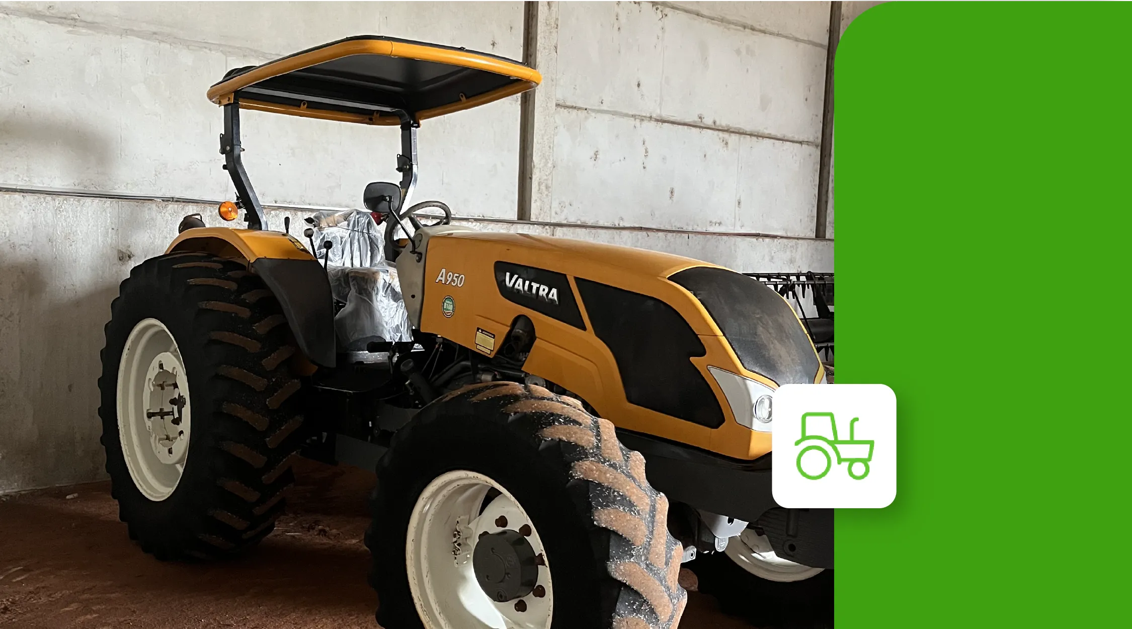  Trator agrícola Valtra 
