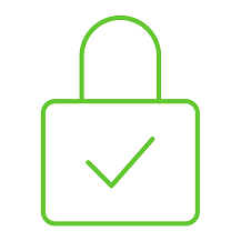 ícone de cadeado para segurança de transferência pix para pessoa jurídica