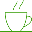 ícone de uma xícara de café