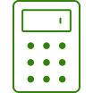 Ícone de calculadora