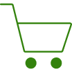 ícone de carrinho de compras