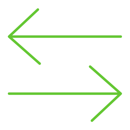 ícone de transferência