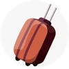  ilustração de mala de viagem 