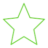  Ícone de estrela representando os benefícios da linha de crédito de capital de giro. 