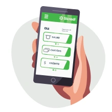  Associado pede portabilidade de salário pelo aplicativo Sicredi X 