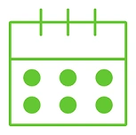  ícone de calendário 