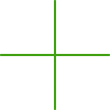  Ícone verde do símbolo de mais 