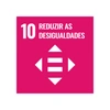  ilustração do 10º ODS redução das desigualdades 