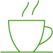 ícone de uma xícara de café