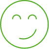  ícone de um rosto feliz 
