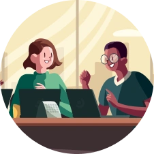  Empresária associada do Sicredi realizando pagamento 