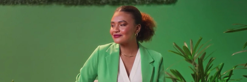  Apresentadora dos vídeos sobre Open Finance 