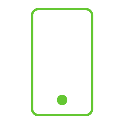 Ícone celular - praticidade do pagamento por aproximação