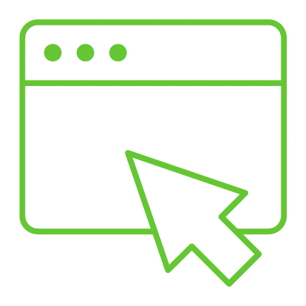 no site da empresa - pix automatico