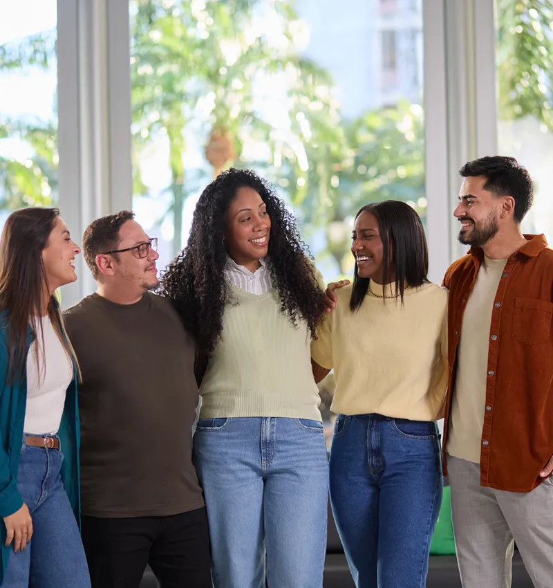  colaboradores Sicredi reunidos 