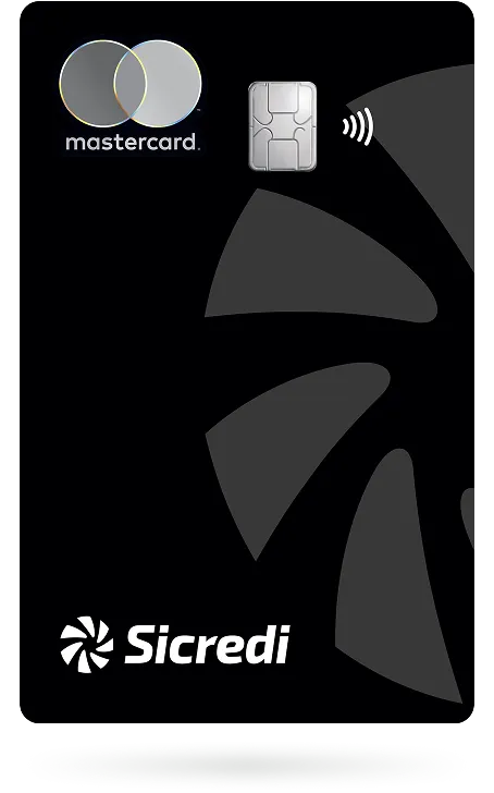 Imagem do Cartão Sicredi MasterCard Black