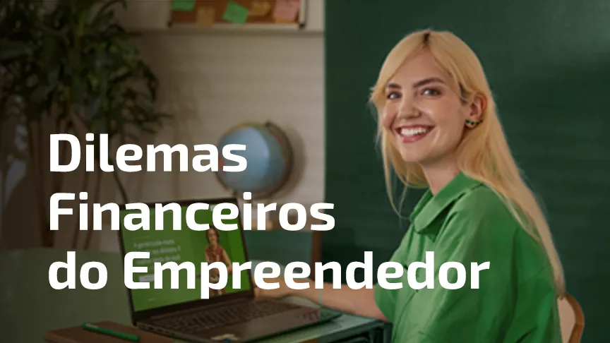  mulher e homem lado a lado sorrindo e o texto "escolhas conscientes para um futuro sustentável" 