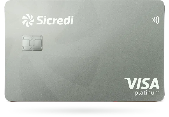  Imagem do Cartão Sicredi Platinum 