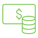  ícone de dinheiro em papel e moeda 