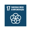  ilustração do 17º ODS parcerias e meios de implementação 