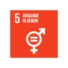  ilustração do 5º ODS igualdade de gênero 