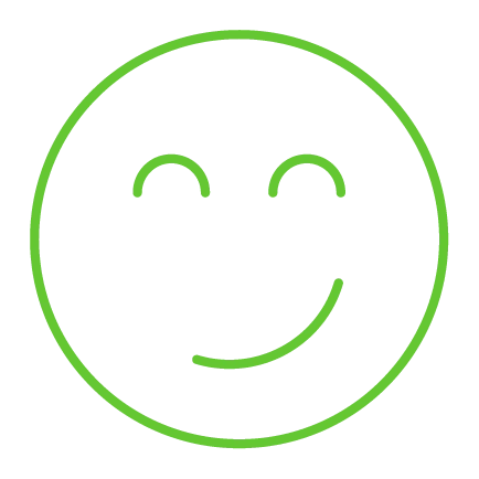 Emoji de carinha feliz.