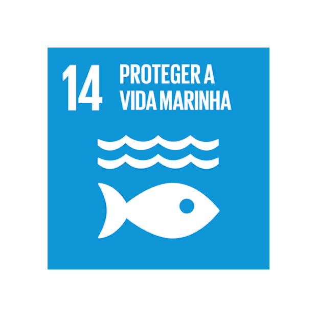 ilustração 14º ODS proteger a vida marinha