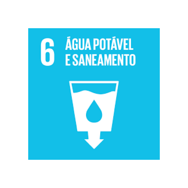 ilustração do 6º ODS água potável e saneamento